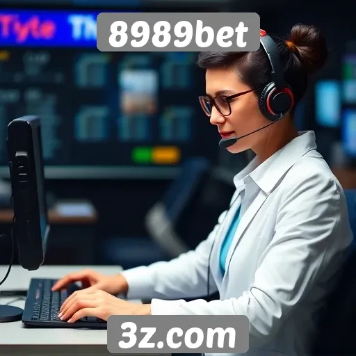 Suporte ao cliente no site 8989bet