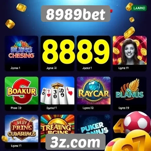 Principais jogos disponíveis na plataforma 8989bet
