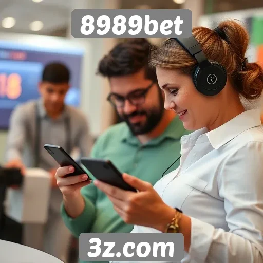 Experiência do usuário no 8989bet em dispositivos móveis